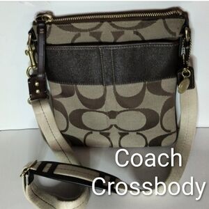 Coach Signature Crossbody Shoulder Bag 41207